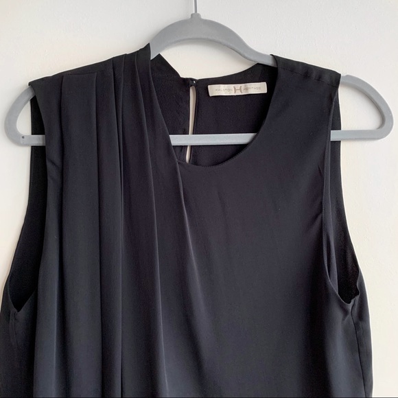 HALSTON HERITAGE | Asymmetrical Blouse | Sz 0 - Picture 2 of 5